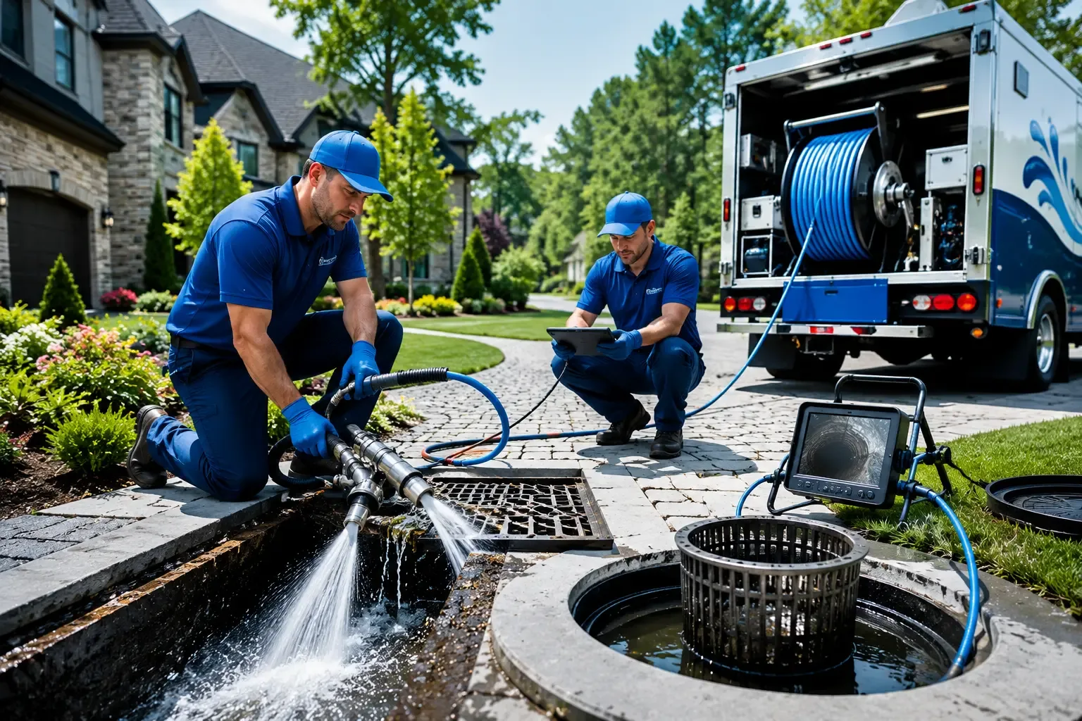 Local outdoor drain cleaning professionals in Adolphus, KY